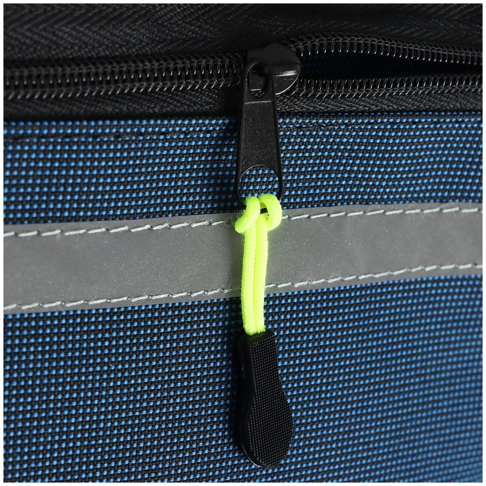 Велосумка под раму Graffiti-МАСТЕР, большая, цвет синий