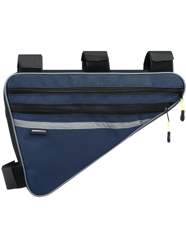 Велосумка под раму Graffiti-МАСТЕР, большая, цвет синий