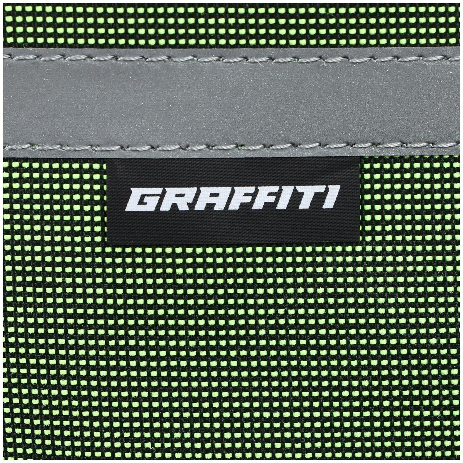 Велосумка под раму Graffiti-МАСТЕР, большая, цвет зеленый