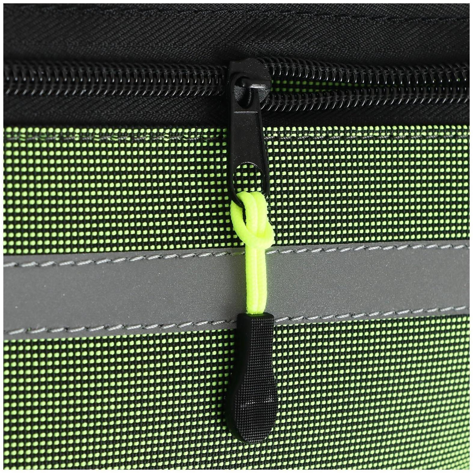 Велосумка под раму Graffiti-МАСТЕР, большая, цвет зеленый