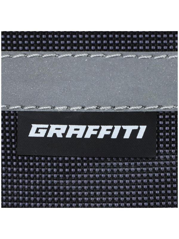 Велосумка под седло Graffiti-МАСТЕР, средняя, цвет серый