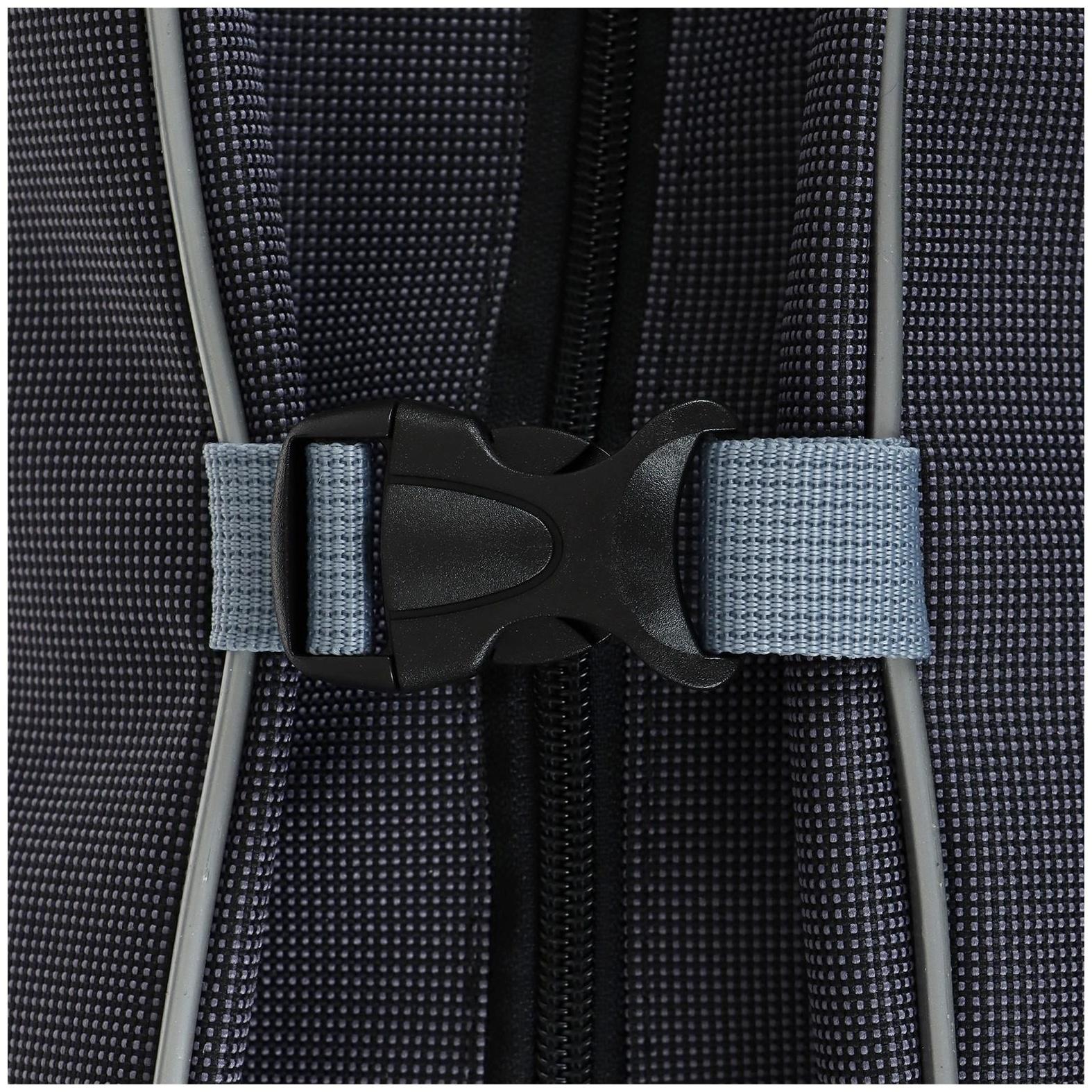 Велосумка Graffiti КАНТРИ 1 на багажник, цвет серый