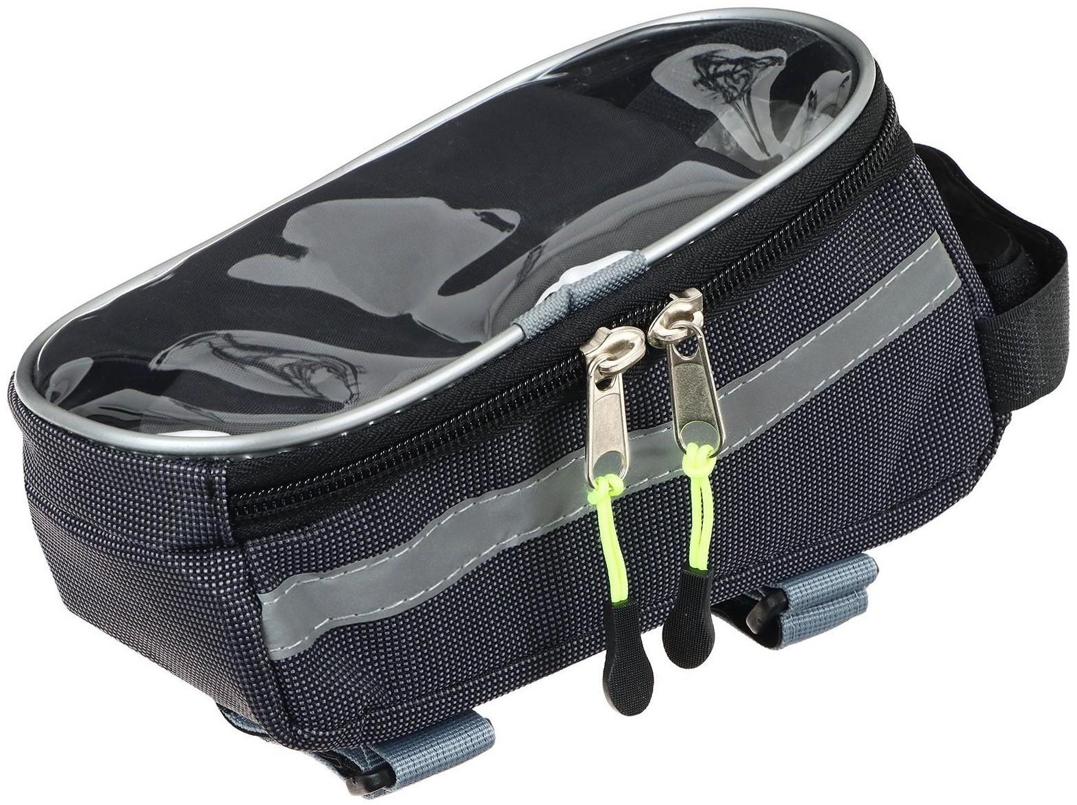 Велосумка на раму Graffiti-МАСТЕР, цвет серый