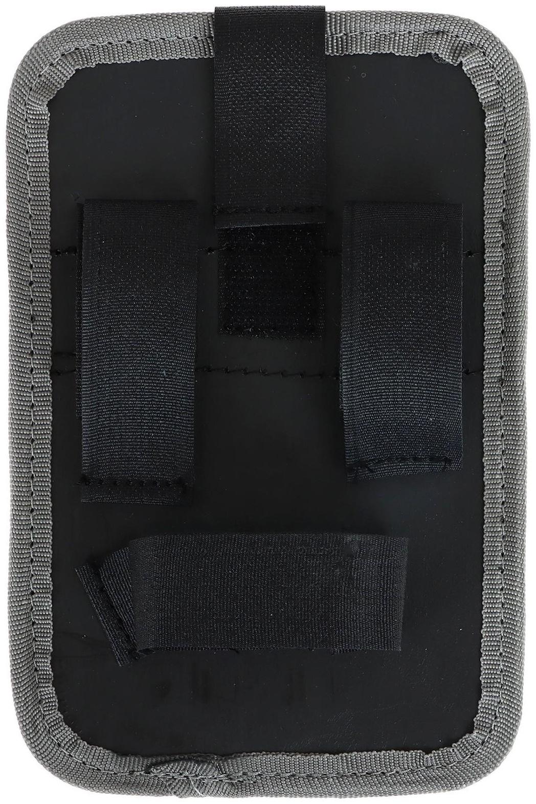 Велосумка Graffiti ПОИНТ на руль для телефона, цвет серый