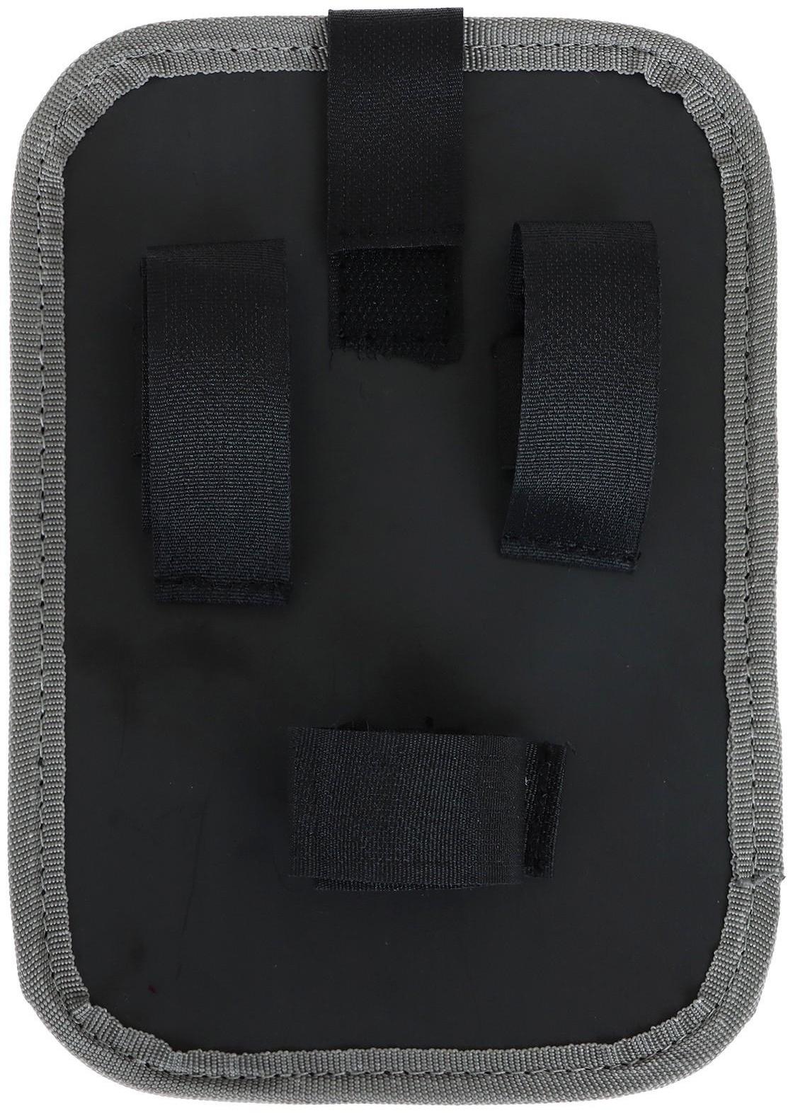 Велосумка Dream Bike «ПОИНТ-2» на руль для телефона, увеличенная, цвет серый