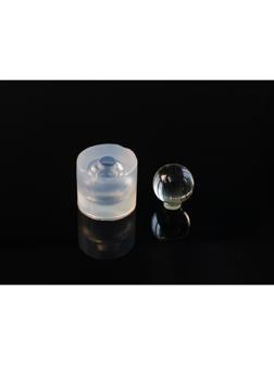 Силиконовый молд шарика, d-25 мм, h-23 мм