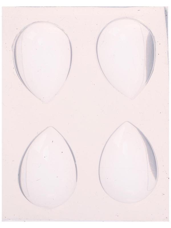 Силиконовый молд 4-х капелек, КЛ-104, 18 × 13 мм, h-5 мм