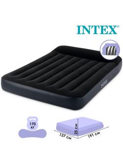 Матрас надувной Pillow Rest Classic Fiber-Tech, 137 х 191 х 25 см, 64142