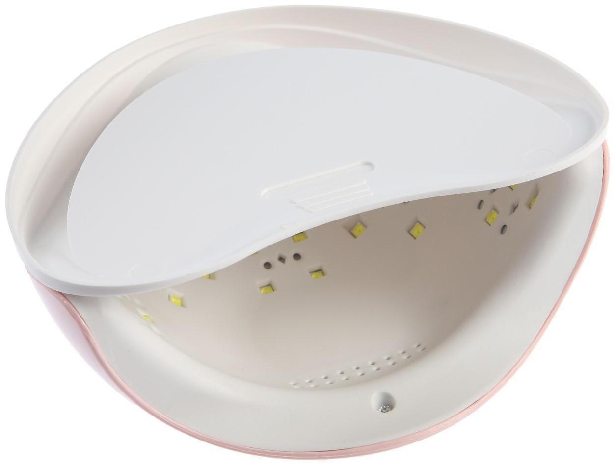 Лампа для гель-лака JessNail SUN 5 BL, UV/LED, 48 Вт, 24 диода, таймер 10/30/60 сек, розовая