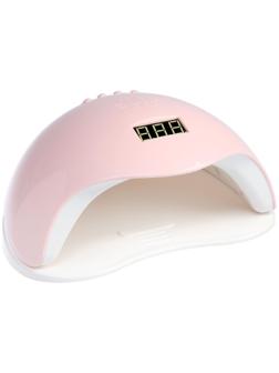 Лампа для гель-лака JessNail SUN 5 BL, UV/LED, 48 Вт, 24 диода, таймер 10/30/60 сек, розовая