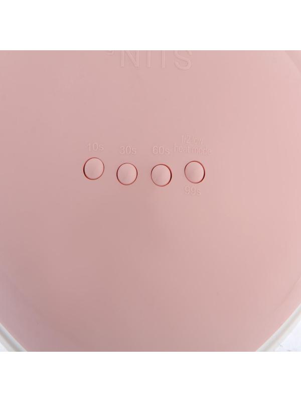 Лампа для гель-лака JessNail SUN 5 BL, UV/LED, 48 Вт, 24 диода, таймер 10/30/60 сек, розовая