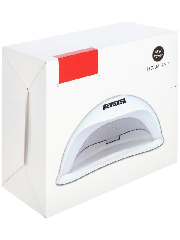 Лампа для гель-лака JessNail SUN 5 BL, UV/LED, 48 Вт, 24 диода, таймер 10/30/60 сек, розовая