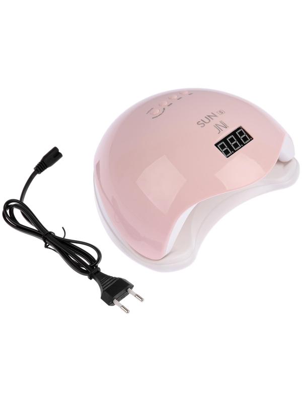 Лампа для гель-лака JessNail SUN 5 BL, UV/LED, 48 Вт, 24 диода, таймер 10/30/60 сек, розовая
