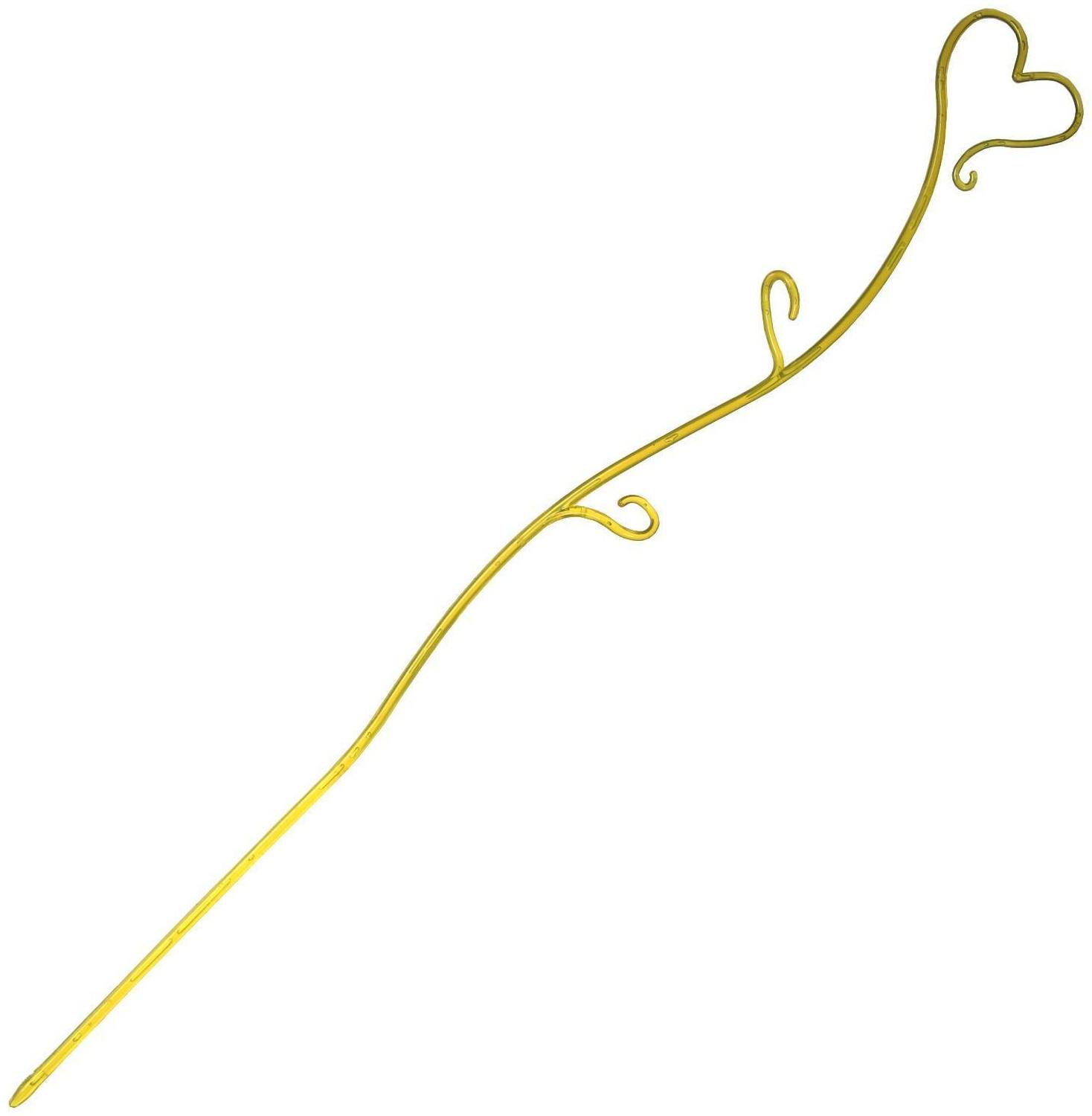 Поддержка для орхидей, h = 55 см, пластик, цвет МИКС, «Сердце»