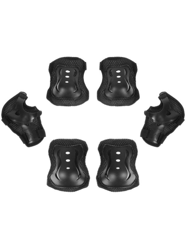 Защита роликовая, размер S, цвет чёрный