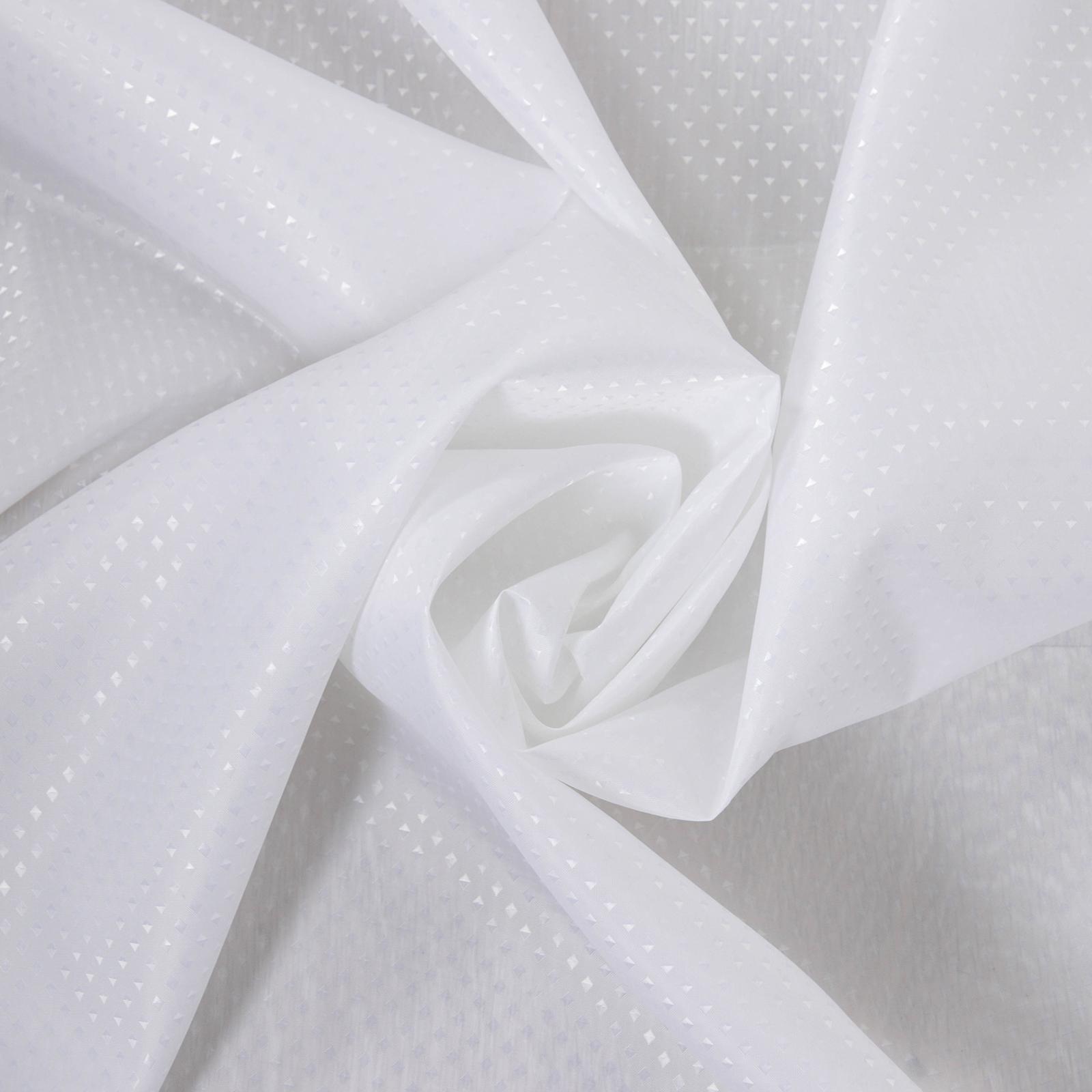 Штора для ванны Доляна «Орион», 180×180 см, полиэстер, цвет белый