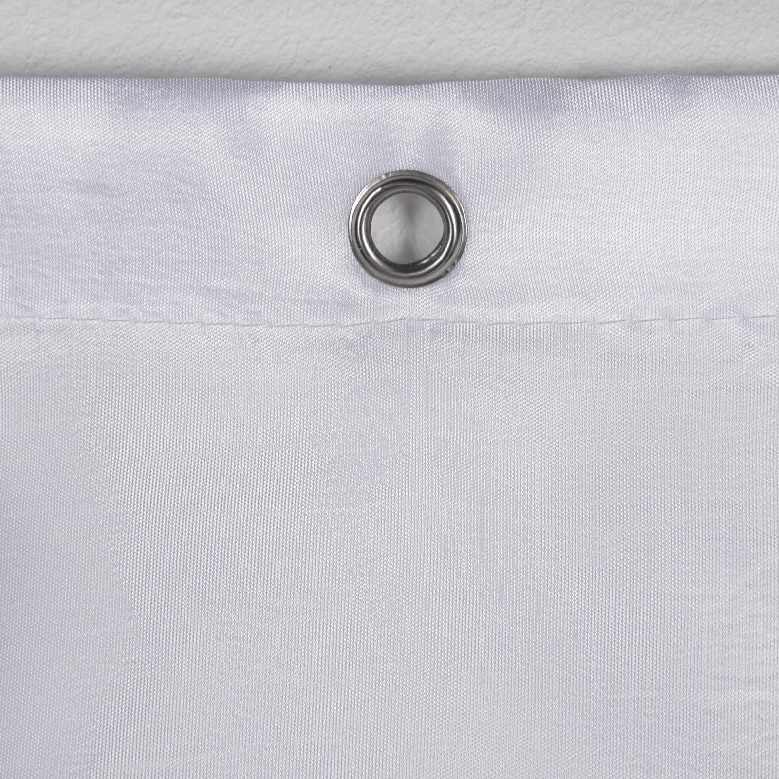 Штора для ванны SAVANNA «Классика», с люверсами, 180×180 см, полиэстер, цвет белый