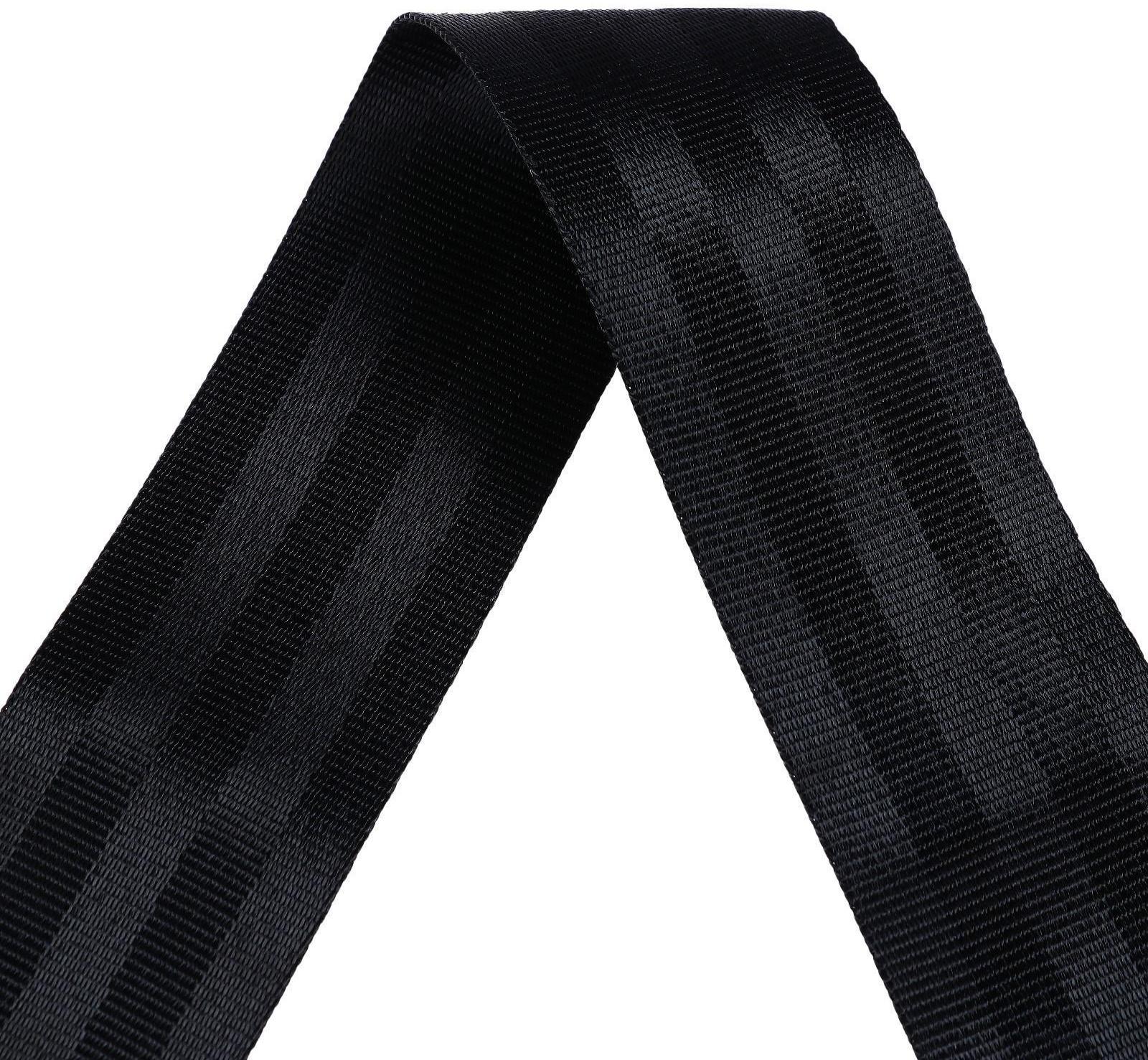 Нейлоновая лента, ремень 4.8 см × 5 м, черный