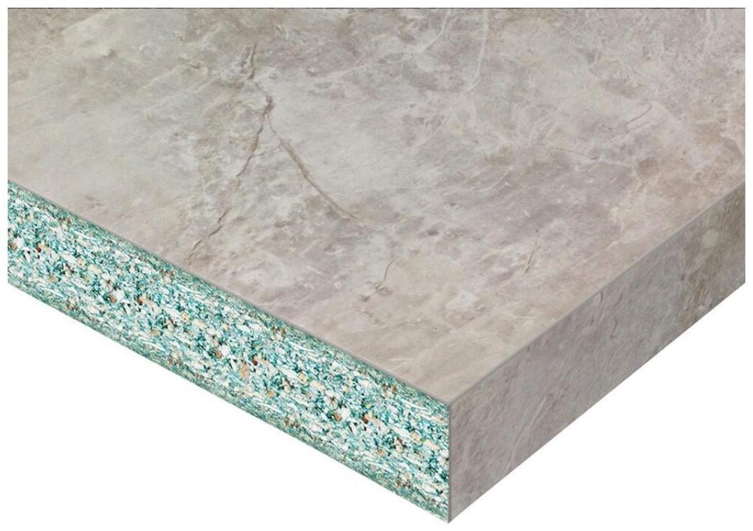 Столешница 1820*600 мм 25 мм Сланец светлый 1015