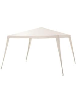 Шатер садовый 3*3м белый, открытый зауженный