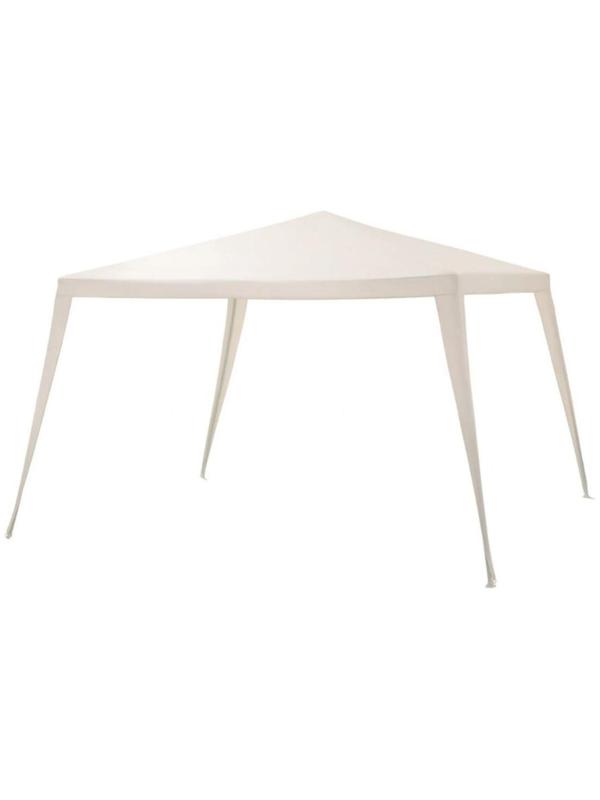 Шатер садовый 3*3м белый, открытый зауженный