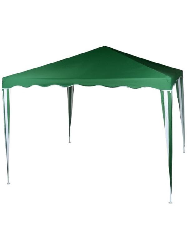 Шатер садовый 2*2м зеленый, открытый