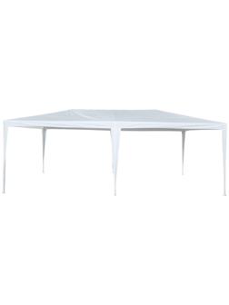 Шатер садовый 6*3м белый, открытый