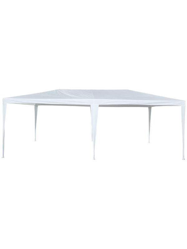 Шатер садовый 6*3м белый, открытый