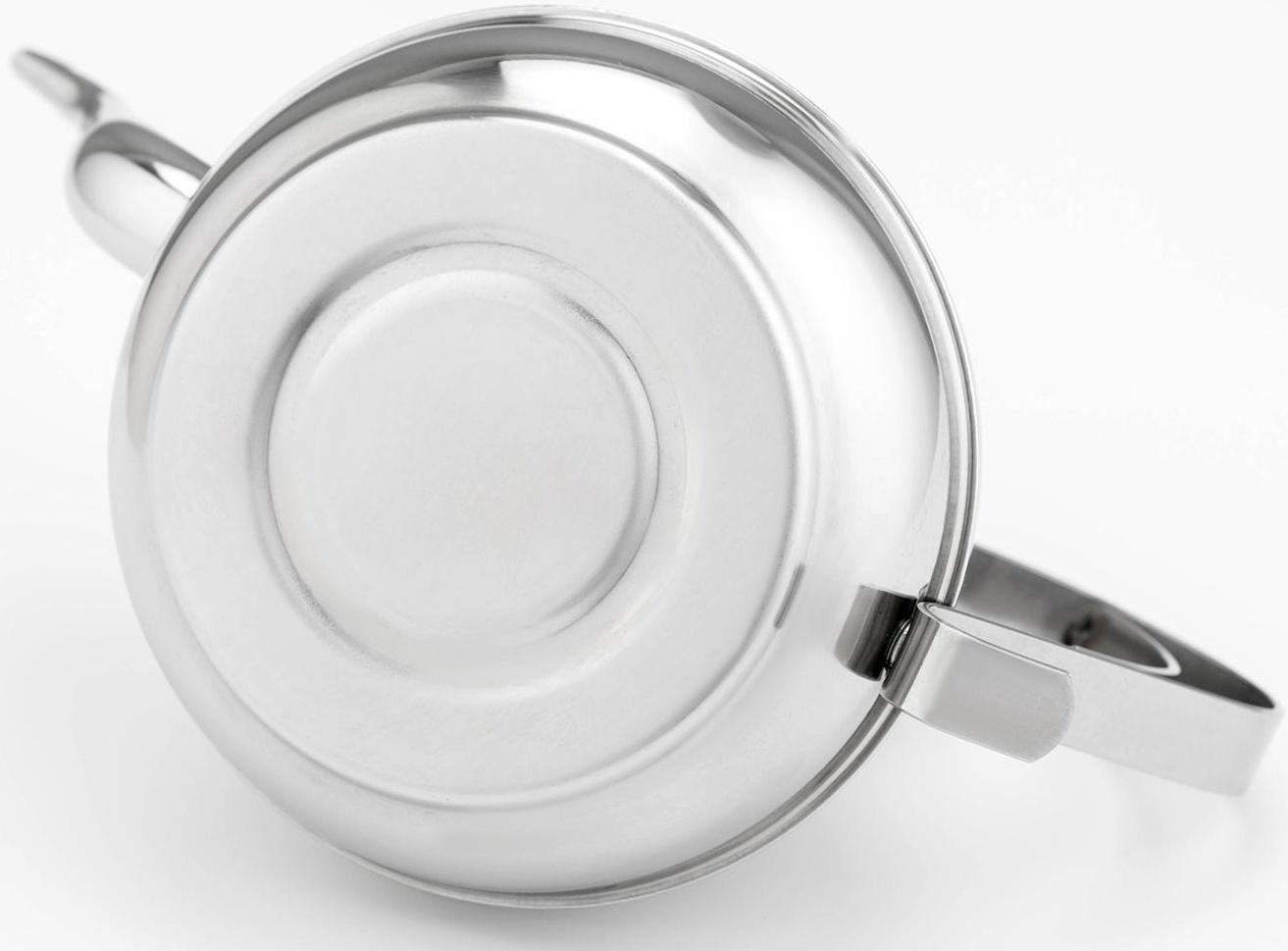 Чайник заварочный из нержавеющей стали «Леранс», 1,1 л, металлическое сито