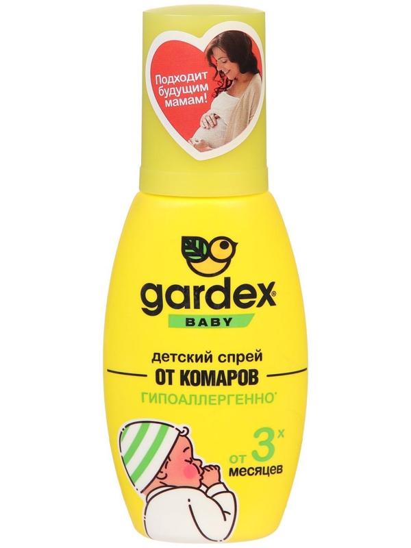 Спрей от комаров Gardex Baby, детский, от 3х месяцев, 75 мл