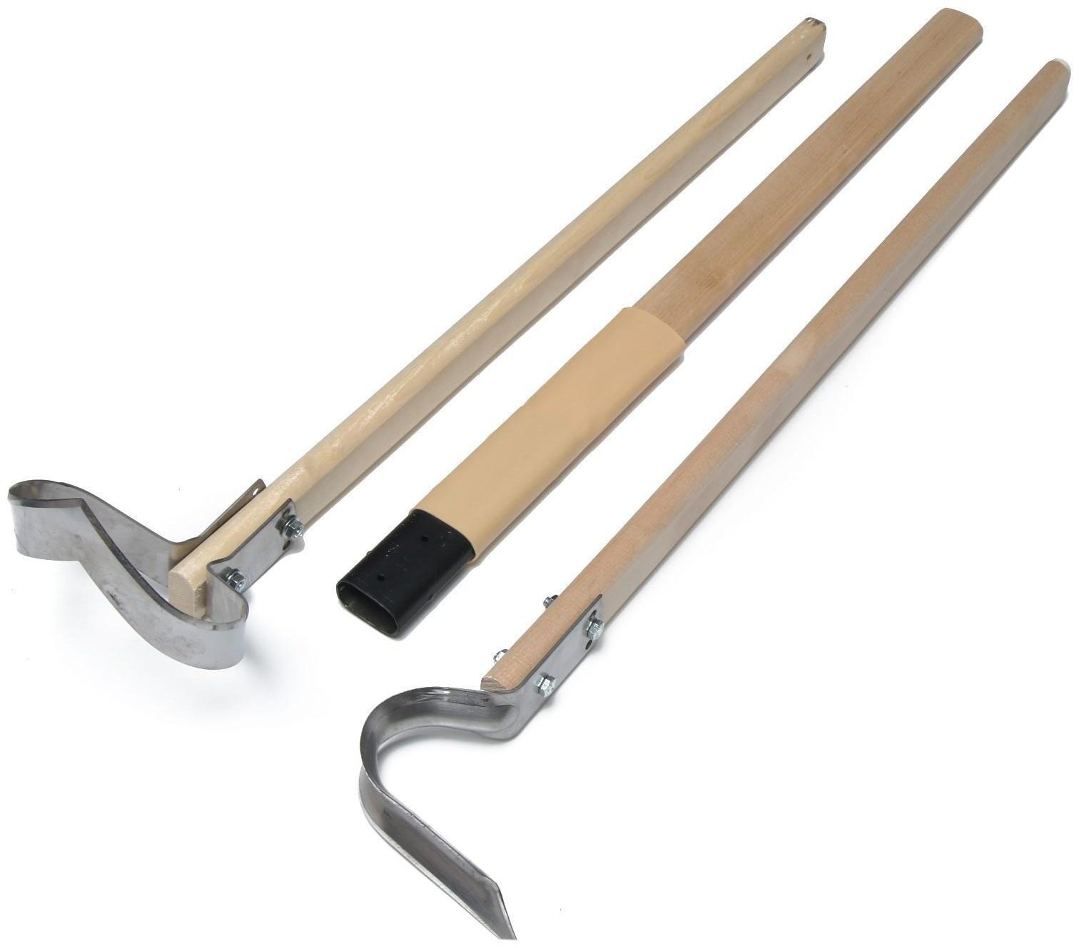 Набор плоскорезов, 2 предмета: большой и маленький, режущая сторона 16 см