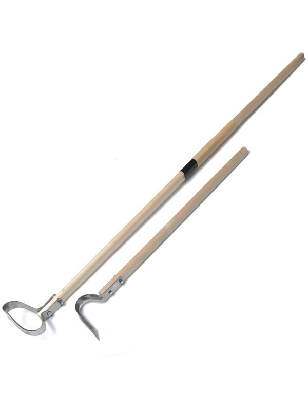 Набор плоскорезов, 2 предмета: большой и маленький, режущая сторона 16 см