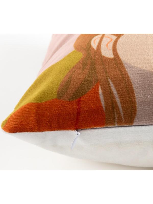 Наволочка декоративная Этель «Girls power» 40х40 см, 100% п/э, велюр