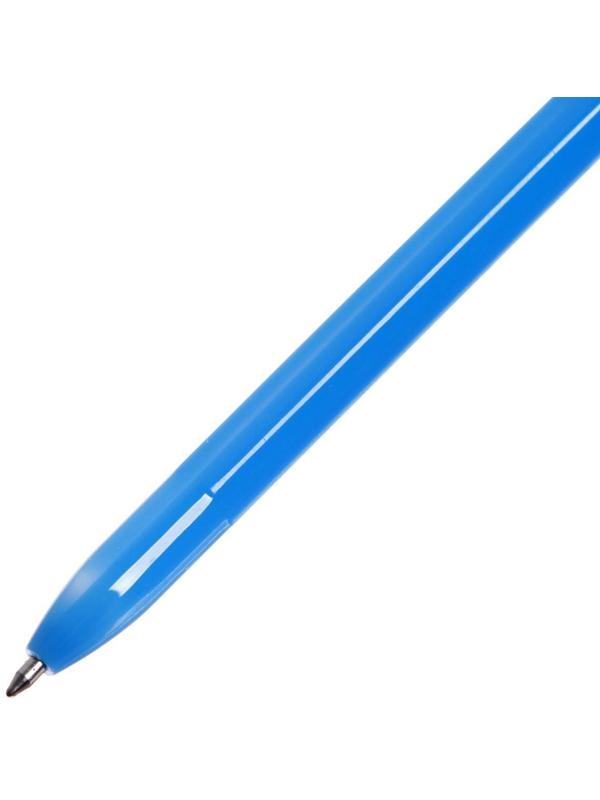 Набор ручек, шариковых 12 штук, стержень 0.7 мм, синий, корпус НЕОН