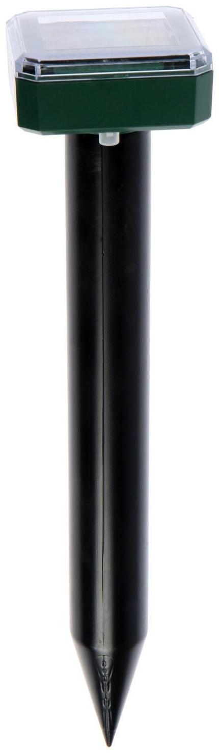 Отпугиватель кротов Luazon LRI-30, ультразвуковой, 800 м2, от солнечной батареи, черный