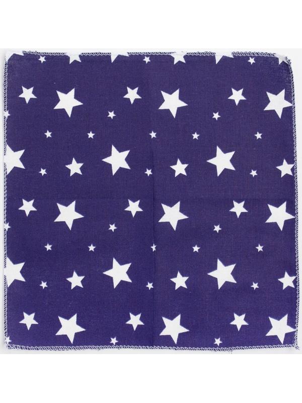 Набор носовых платков Крошка Я «Звездопад» 21х21 см-12 шт, цвет МИКС, 100% хлопок
