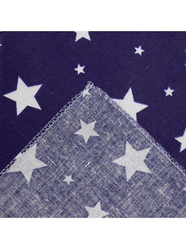 Набор носовых платков Крошка Я «Звездопад» 21х21 см-12 шт, цвет МИКС, 100% хлопок