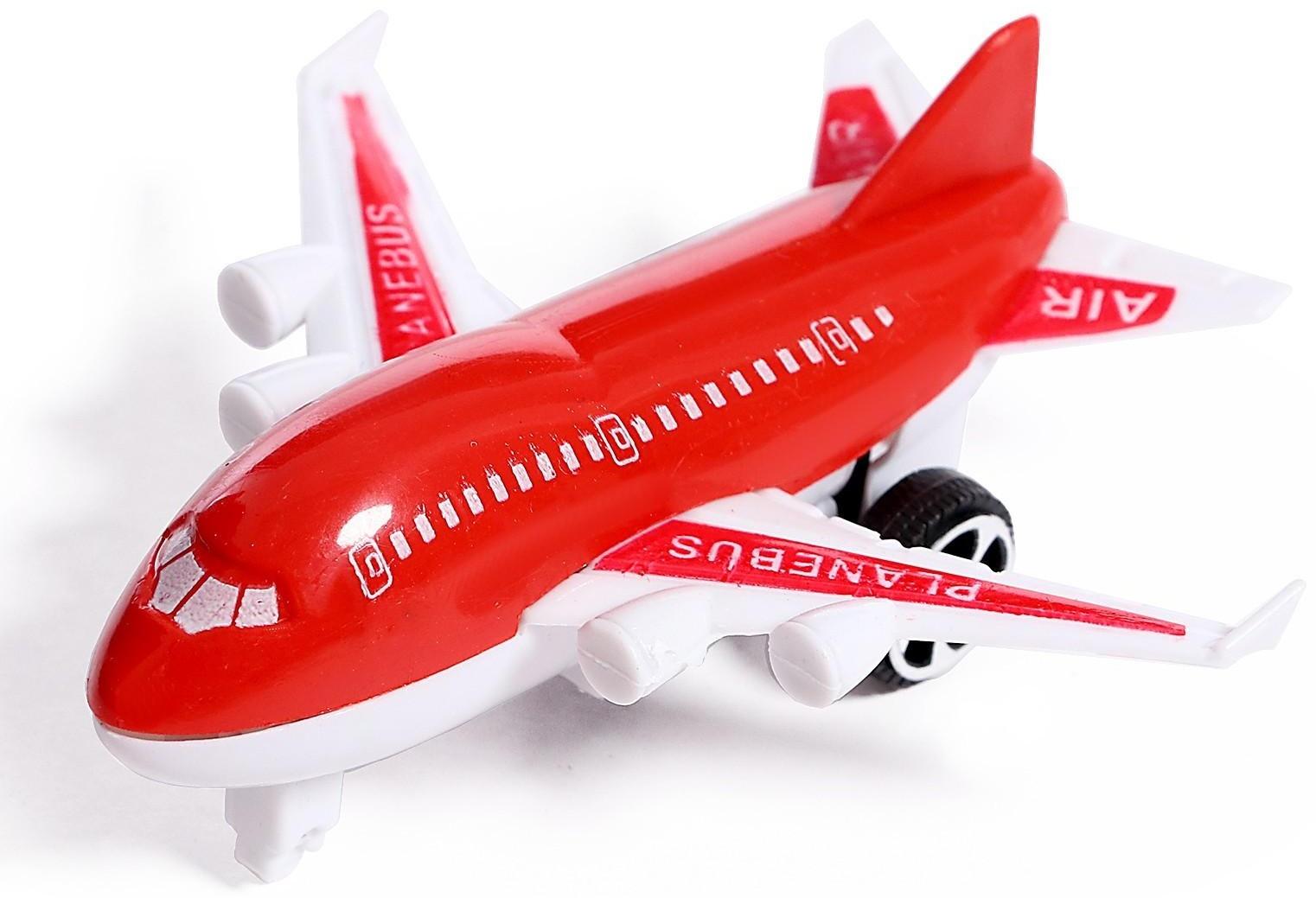 Самолет инерционный «Глазастик», МИКС