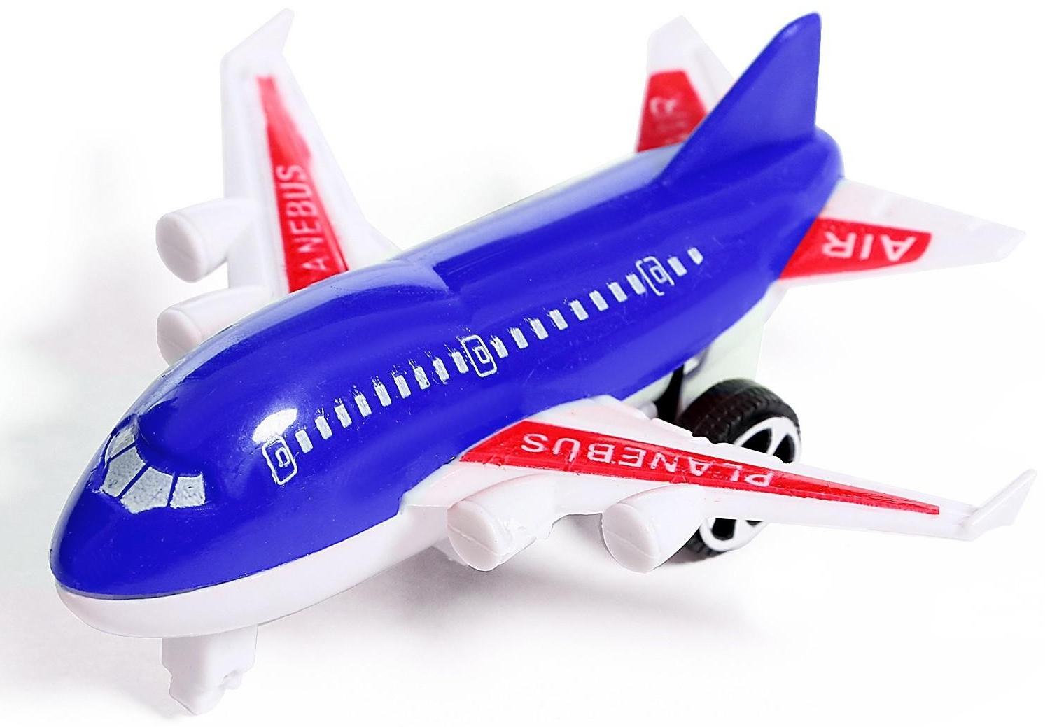 Самолет инерционный «Глазастик», МИКС