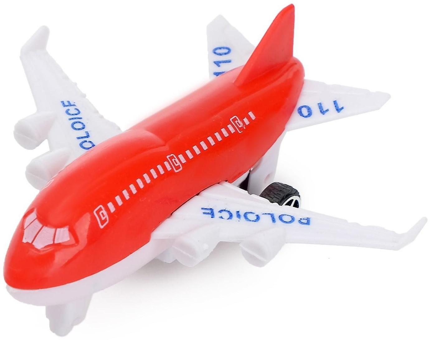 Самолет инерционный «Глазастик», МИКС