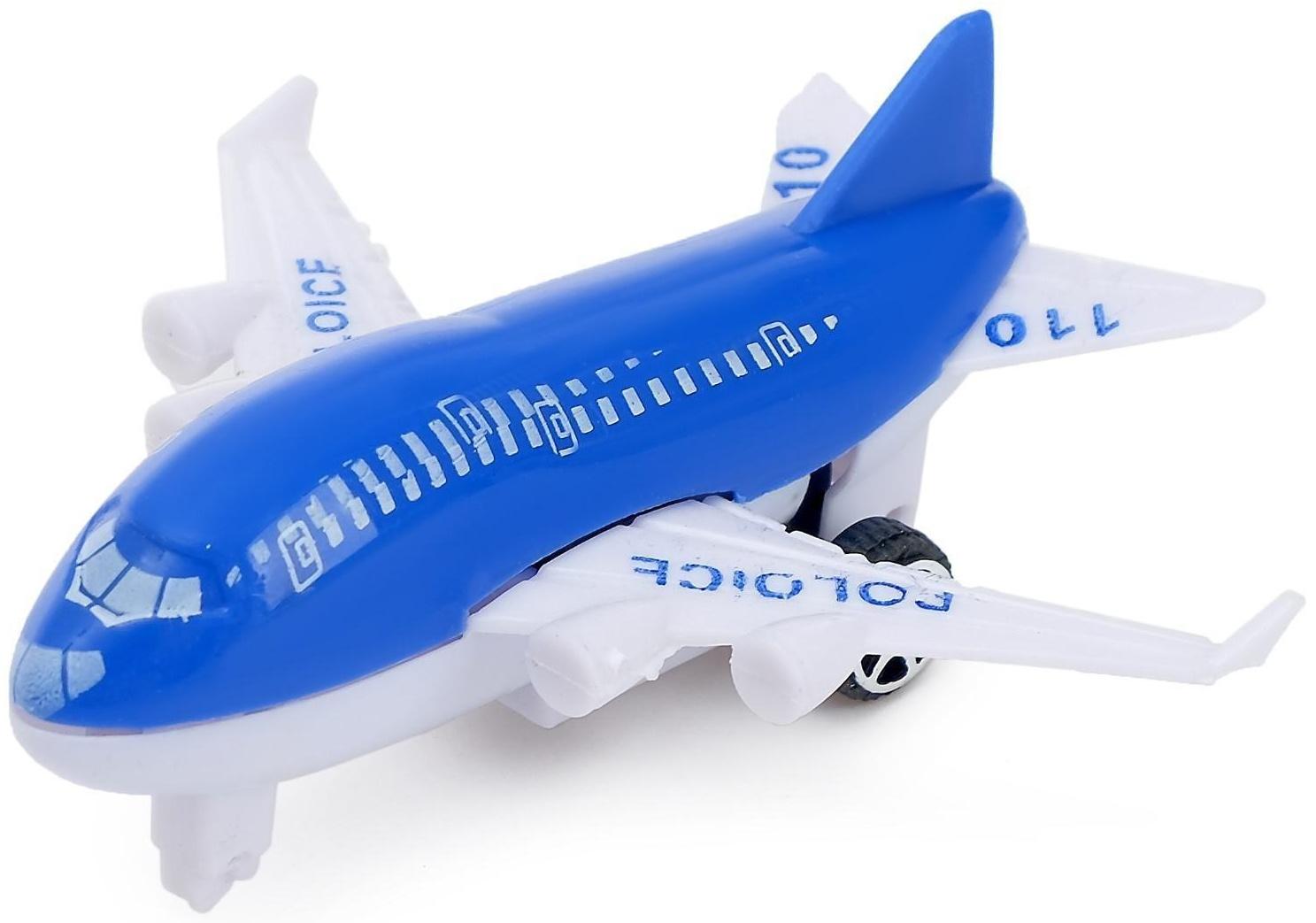 Самолет инерционный «Глазастик», МИКС