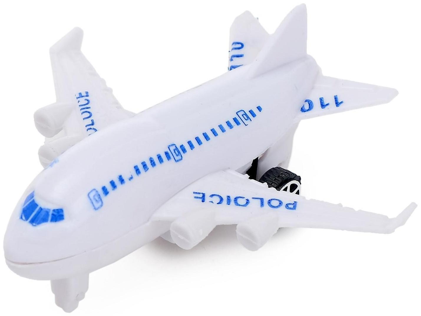 Самолет инерционный «Глазастик», МИКС