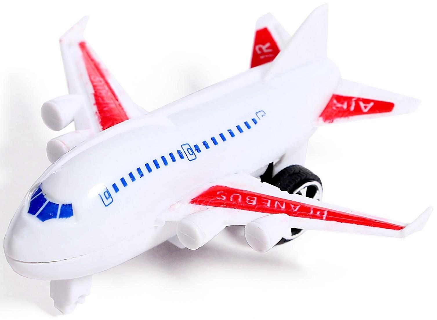 Самолет инерционный «Глазастик», МИКС