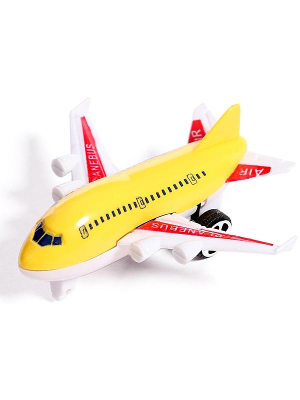 Самолет инерционный «Глазастик», МИКС