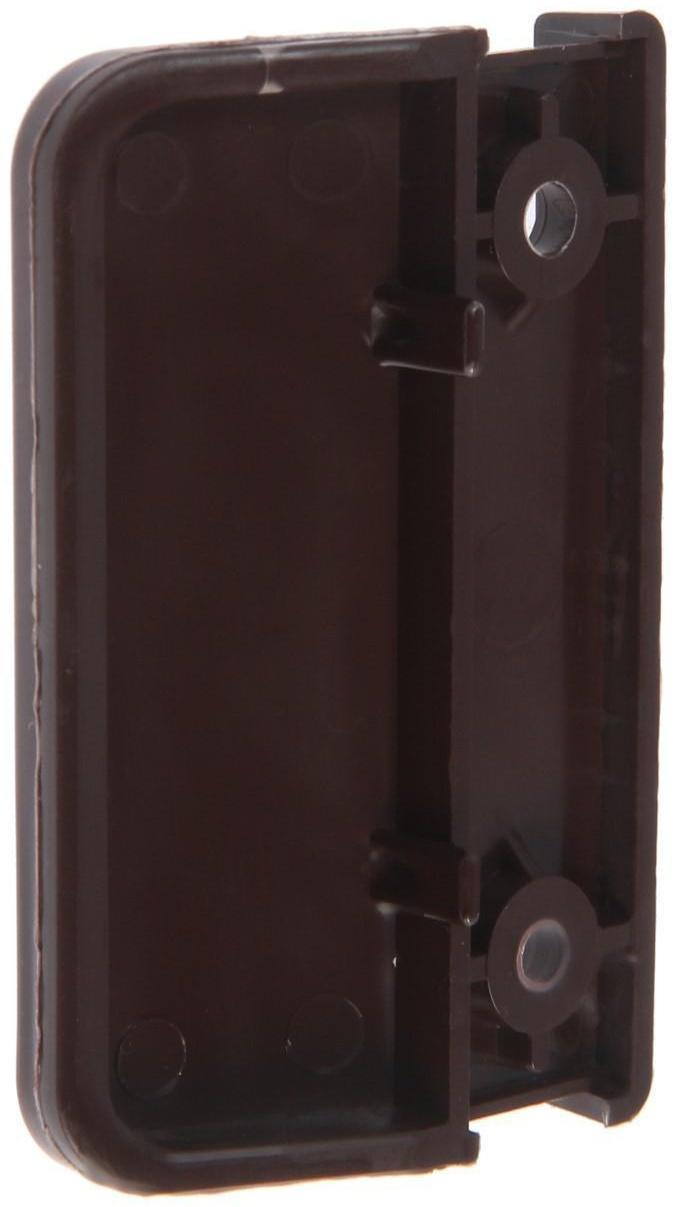 Балконная ручка пластик, коричневая