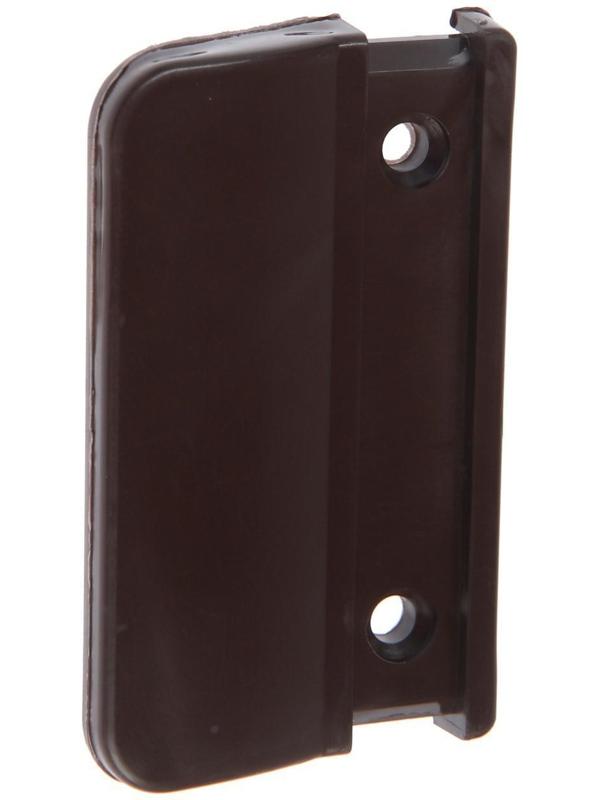 Балконная ручка пластик, коричневая