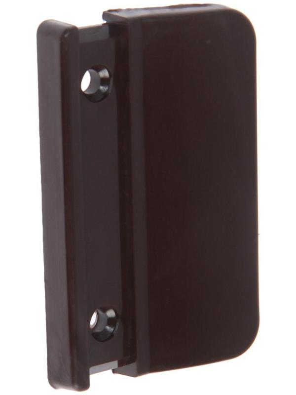 Балконная ручка пластик, коричневая