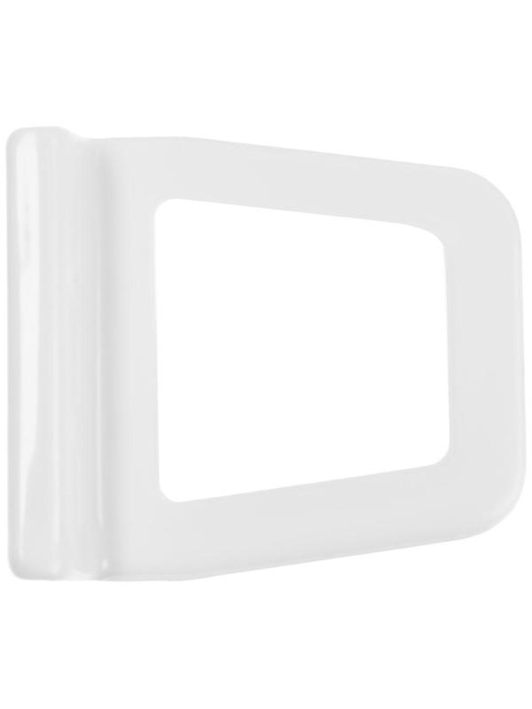 Ручка Металл белая большая, под шнур