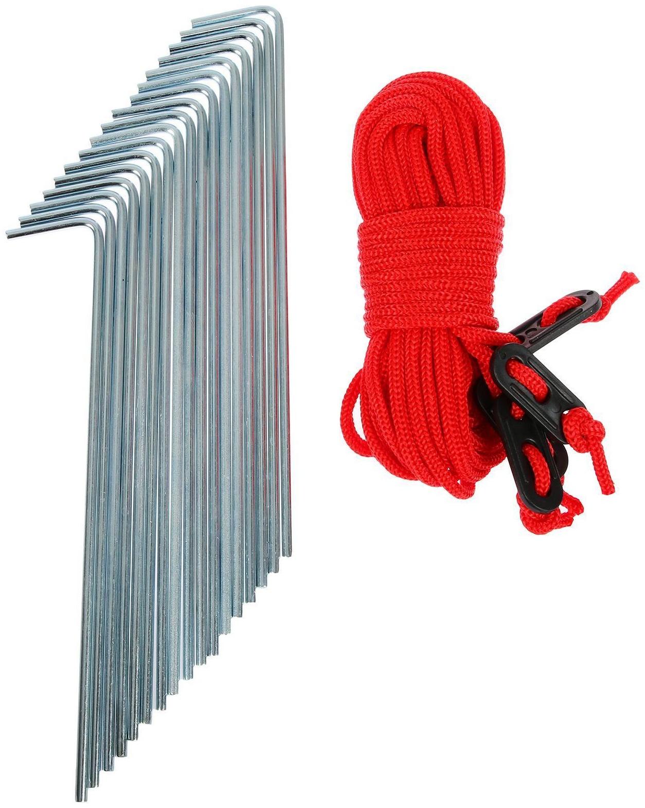 Палатка туристическая SANDE 3, р. 205 х 180 х 120 см, 3-местная, однослойная