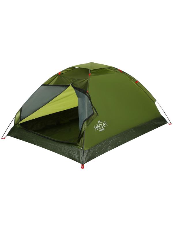 Палатка туристическая SANDE 3, р. 205 х 180 х 120 см, 3-местная, однослойная